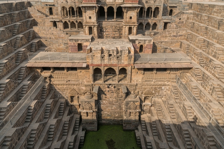 Step Well, Chand Baori - Chauffeur India Tours